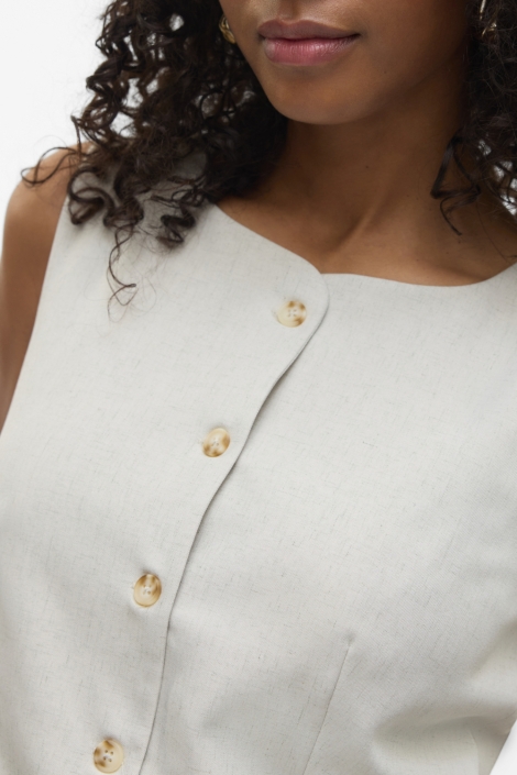 Vero Moda vmmikela sl long waistcoat